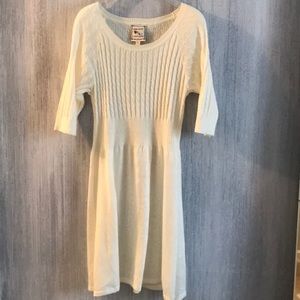 NWOT Pink Rose A-lone Sweater Dress